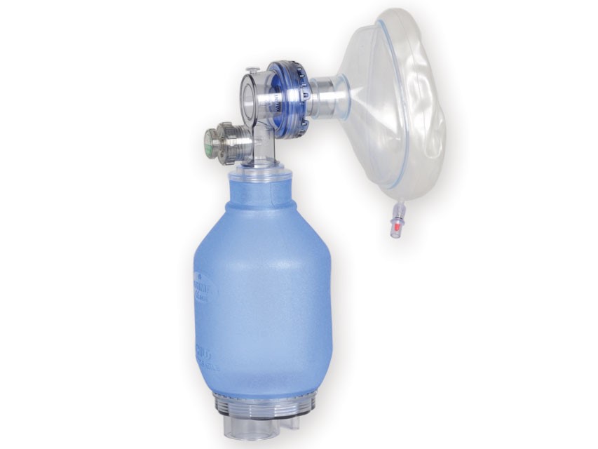 Silicone resuscitator bag with mask No3 - child