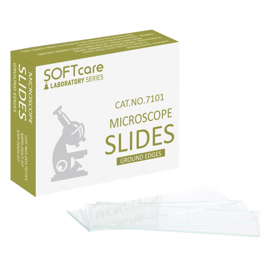 Microscope slides 7101 Ground Edges (Box of 50)