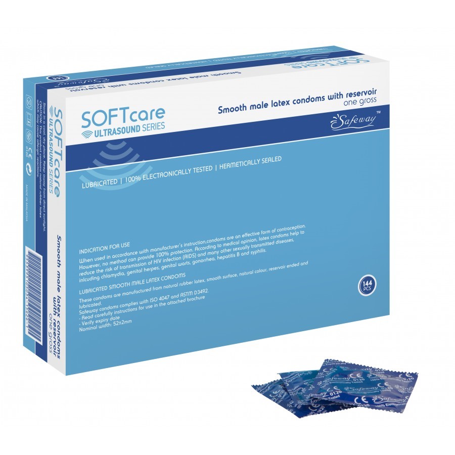 Ultrasound protection covers, lubricated (Box of 144)