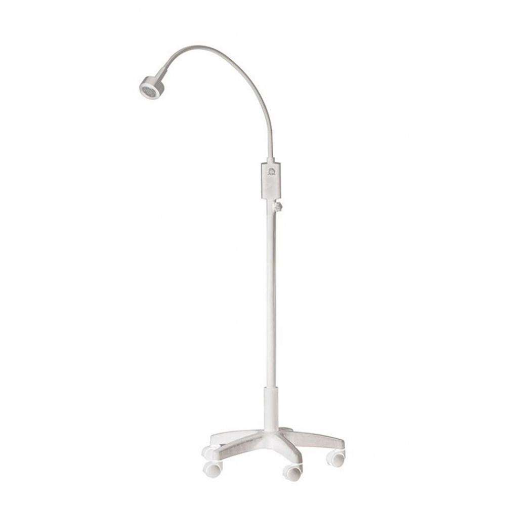 Φωτισμός πλάγιος τροχήλατος LED white 1wx6 LED, 31000 lux στα 50cm με dimmer