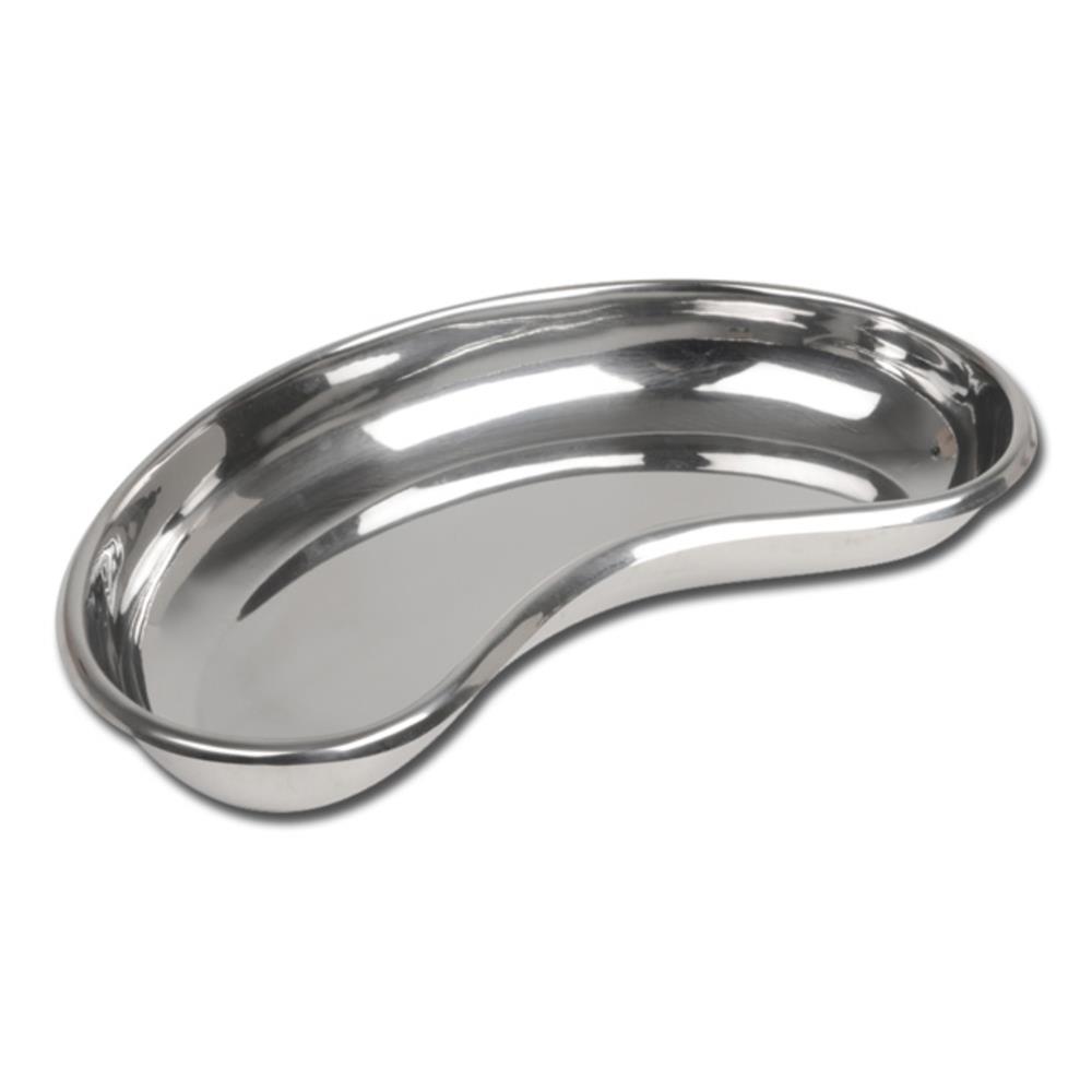 Νεφροειδές σκεύος inox 280x141x33 mm