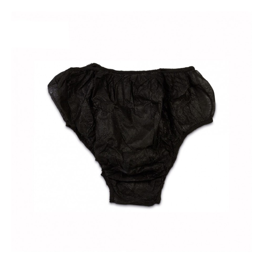 Εσώρουχο αισθητικής Non-Woven ανδρικό soft care slip μαύρου χρώματος (100άδα)