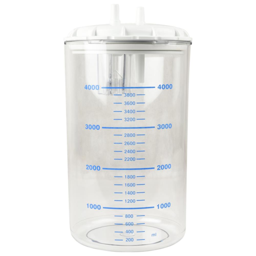 Κάνιστρο με καπάκι 4lt κλιβανιζόμενο 121°c για αναρρόφηση Clini plus, Hospi plus