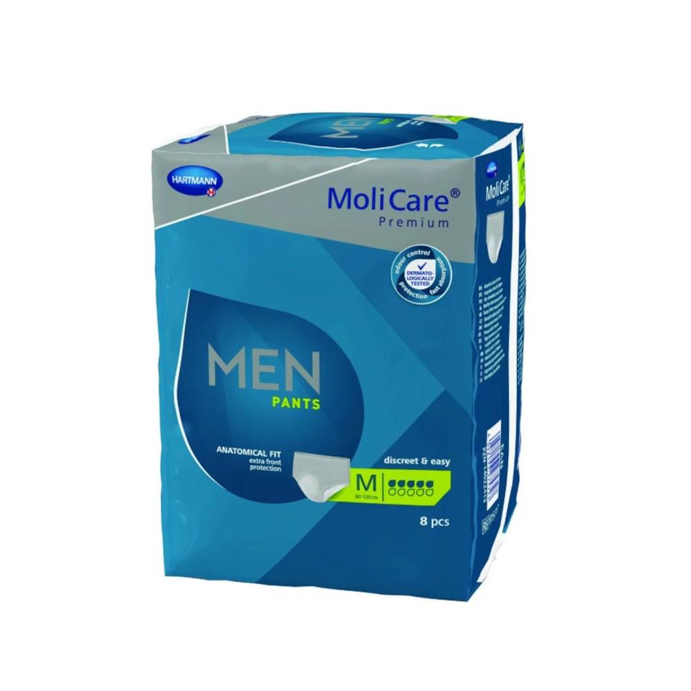 Εσώρουχο ακράτειας αντρικό MoliCare Premium Men Pants, όλα τα μεγέθη