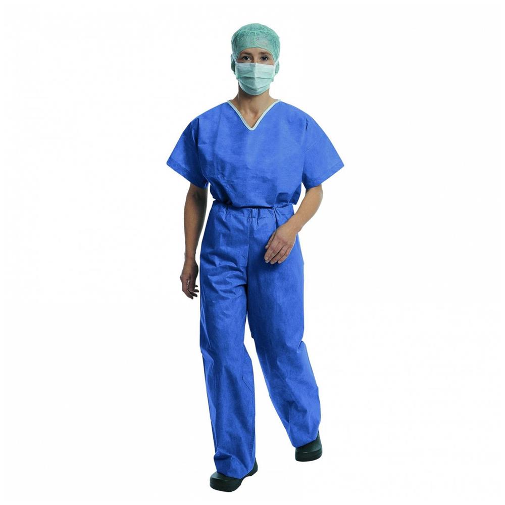 Surgical Costume in blue, Foliodress Suit Protect, all sizes