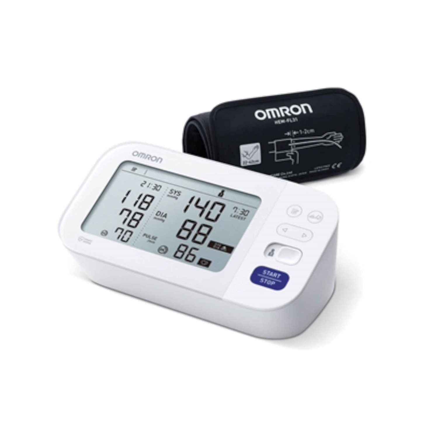 Πιεσόμετρο Ψηφιακό μπράτσου Omron M6 comfort digital b.p.m.